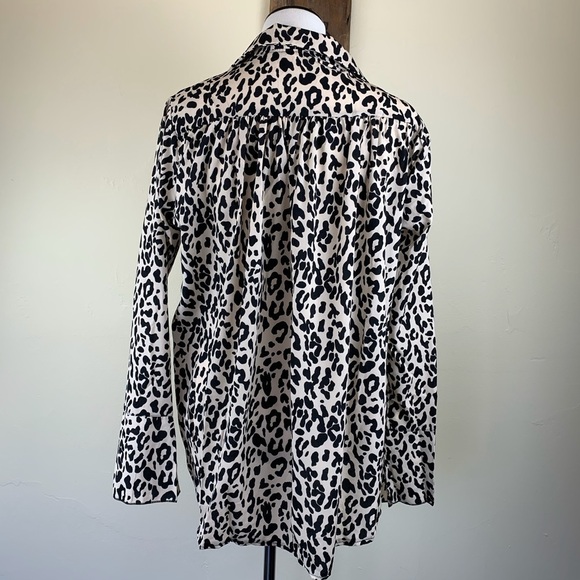 ANIMAL PRINT BLOUSE - Picture 3 of 7